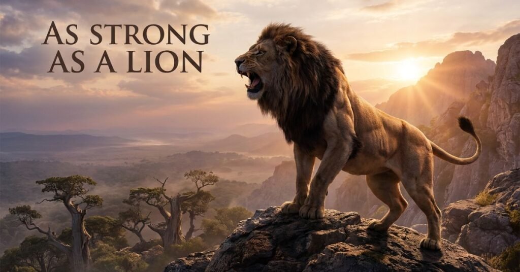As Strong as a Lion