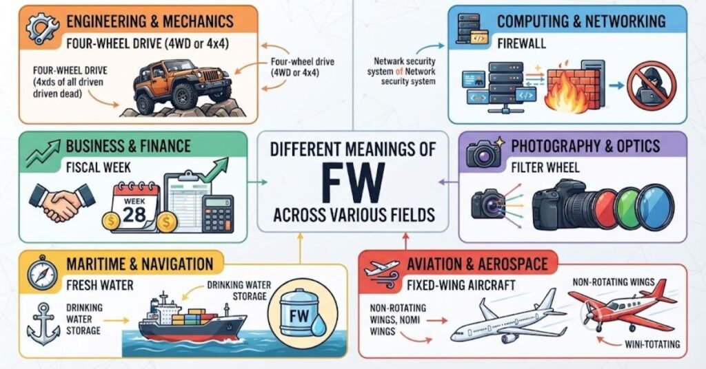 Different Meanings of FW in Other Fields