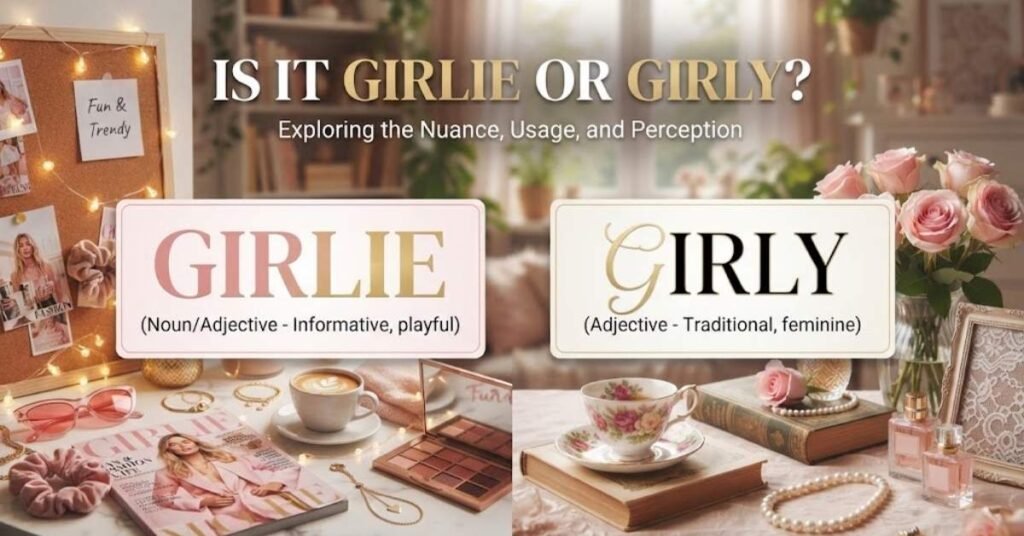 Is It Girlie or Girly?