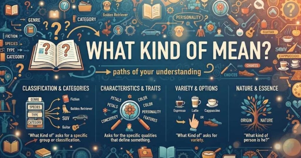 What Does "What Kind of" Mean?