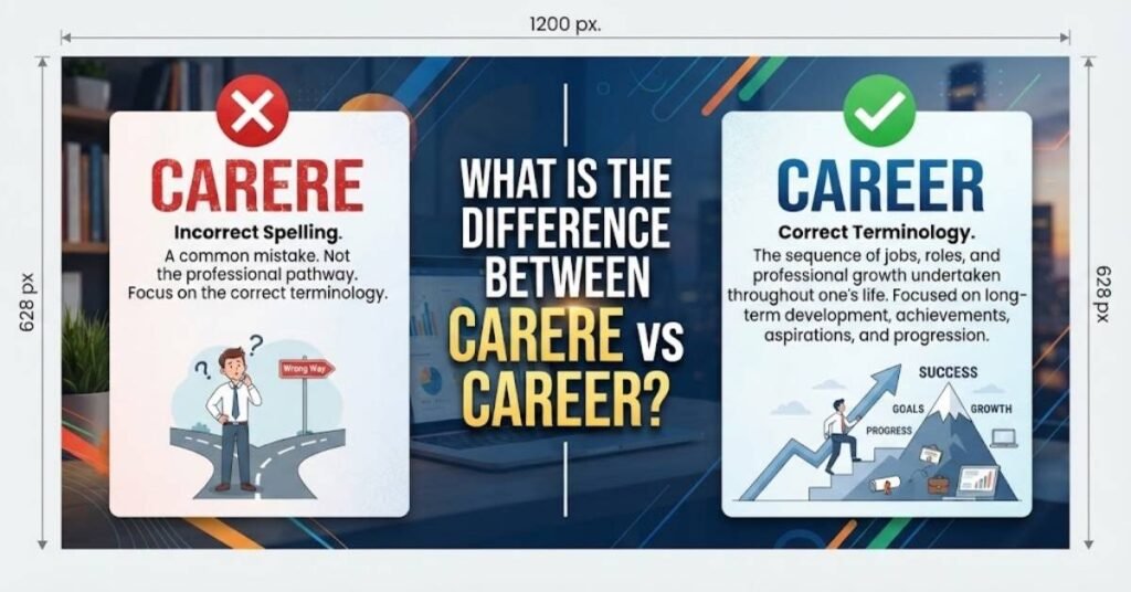 What Is the Difference Between Carrer vs Career?