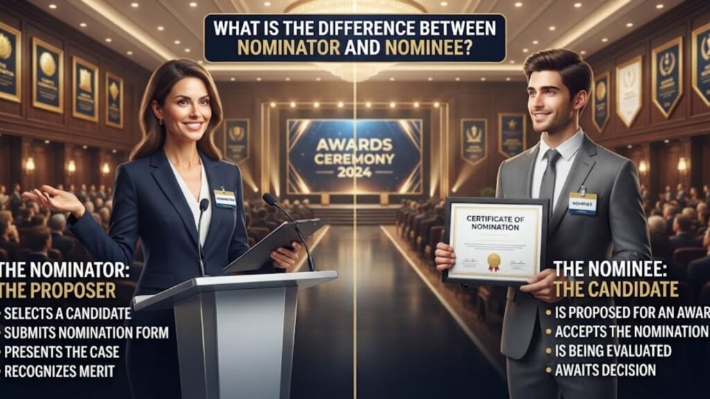 What Is the Difference Between Nominator and Nominee?