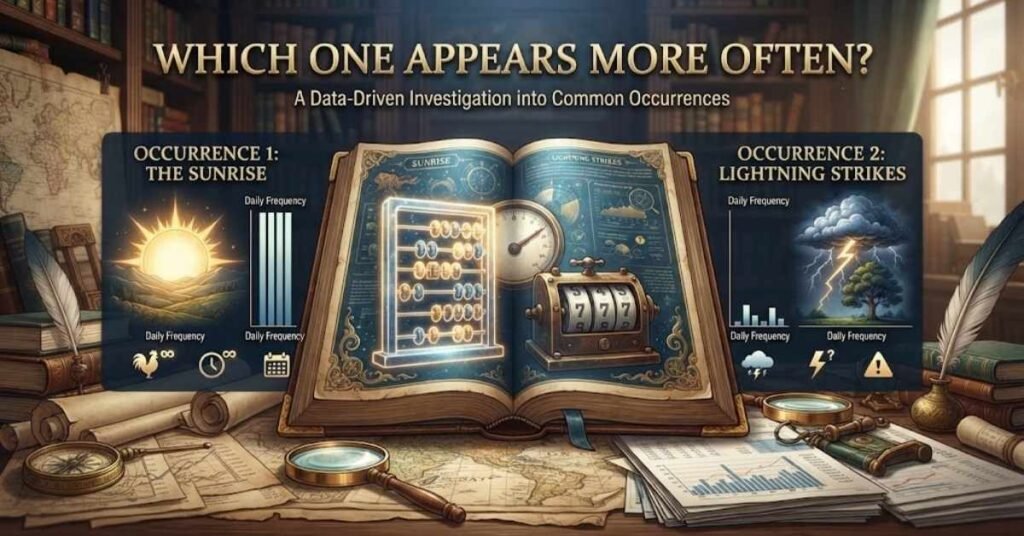 Which One Appears More Often?