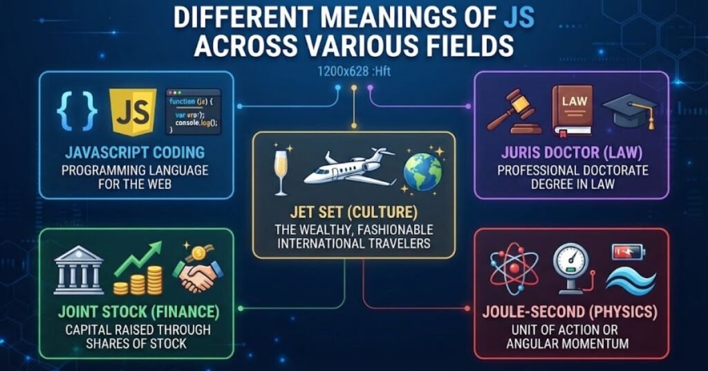Different Meanings of JS in Other Fields