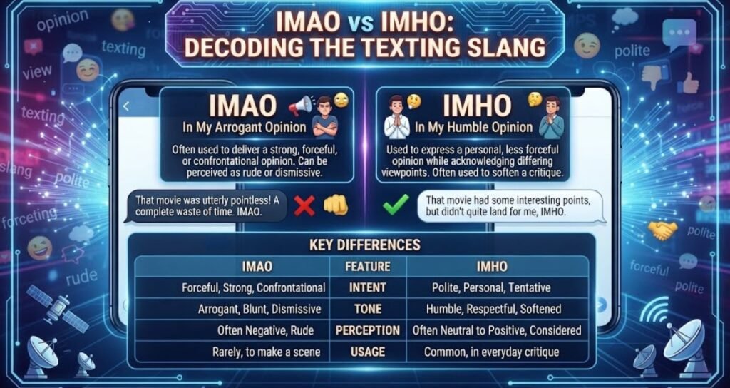 Is IMAO Different From IMHO?