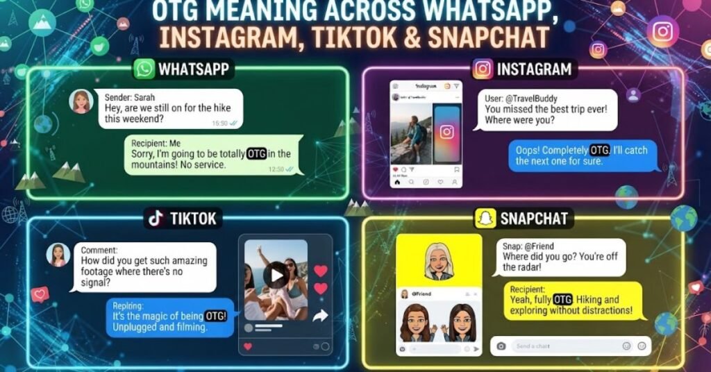 OTG Meaning Across WhatsApp, Instagram, TikTok & Snapchat