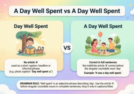 Day Well Spent vs A Day Well Spent