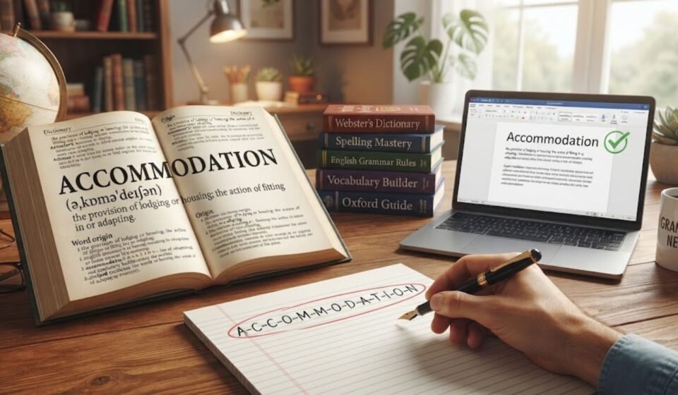 accommodation spelling