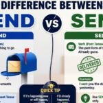 difference between send and sent