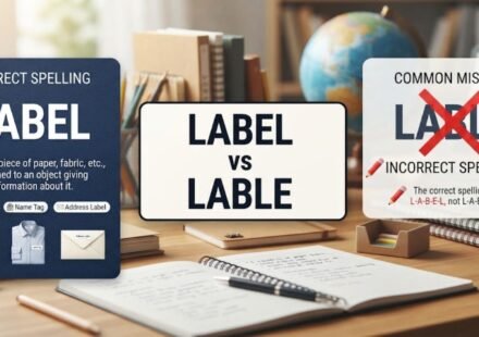 lable vs label
