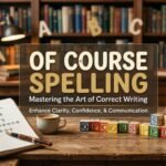 of course spelling