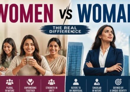 women and woman difference
