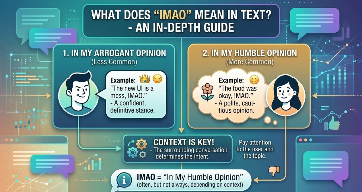 imao meaning in text