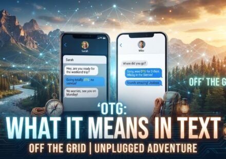 what do otg mean in text